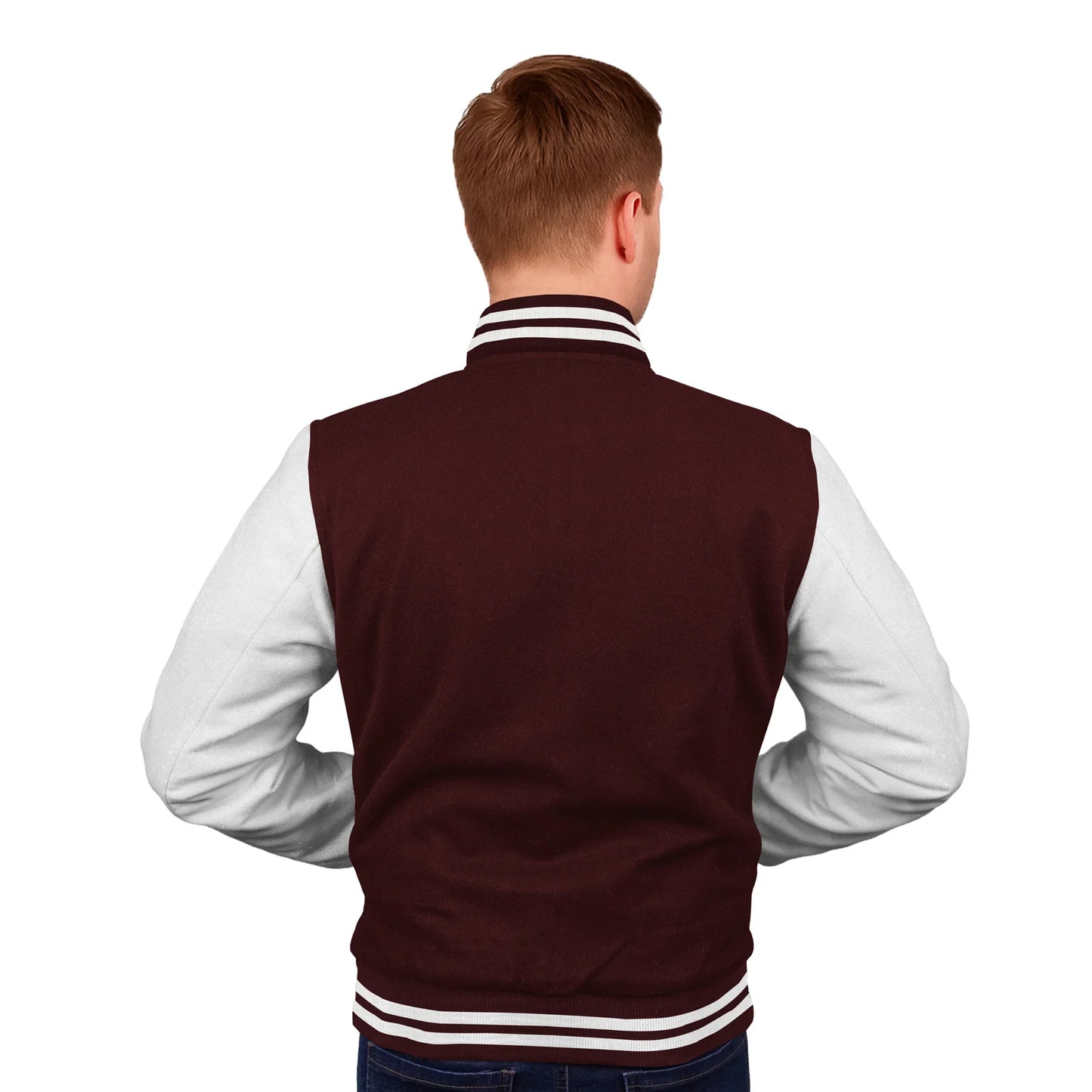 White-Wool Sleeves & Wool Body