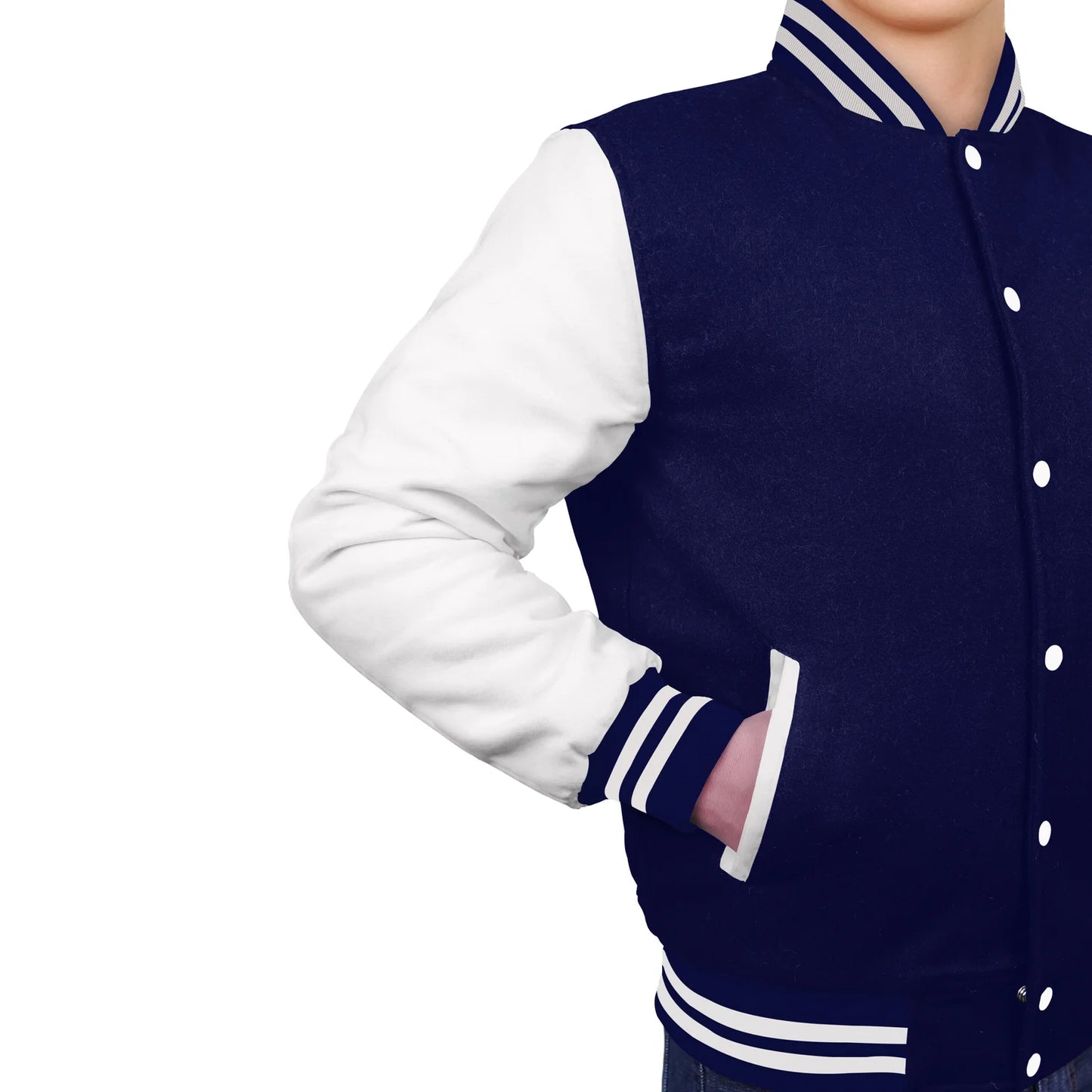 White-Wool Sleeves & Wool Body