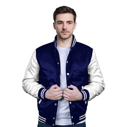 White-Satin Sleeves & Satin Body