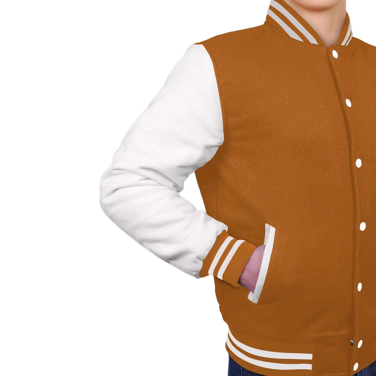 White-Wool Sleeves & Wool Body