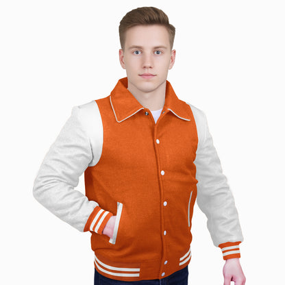 White-Wool Sleeves & Wool Body (Retro)