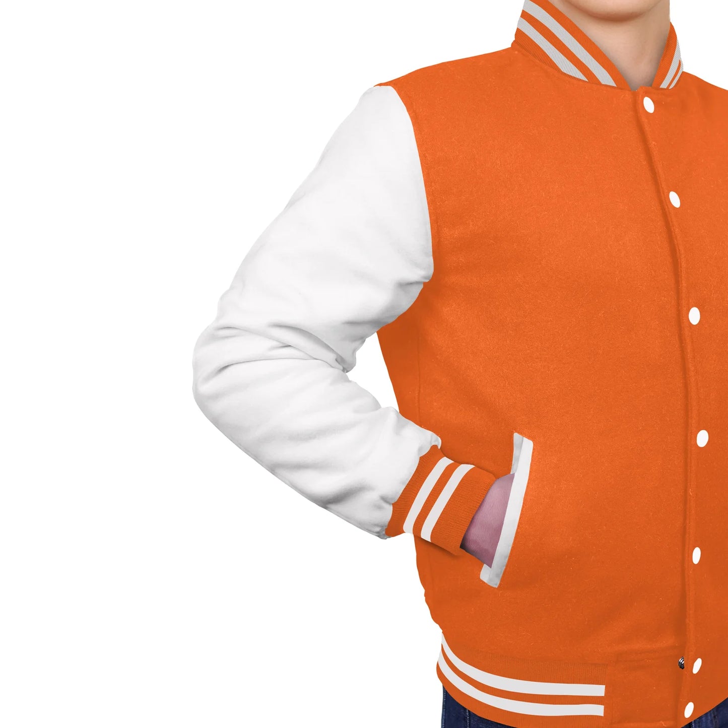 White-Wool Sleeves & Wool Body