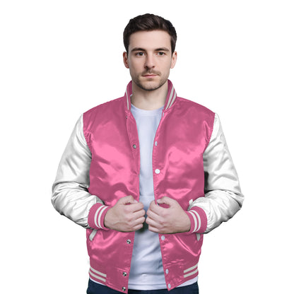 White-Satin Sleeves & Satin Body