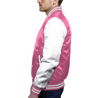 White-Satin Sleeves & Satin Body