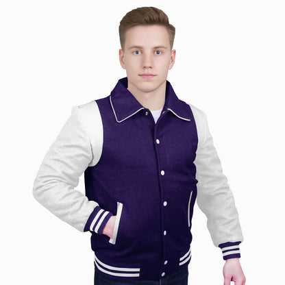 White-Wool Sleeves & Wool Body (Retro)