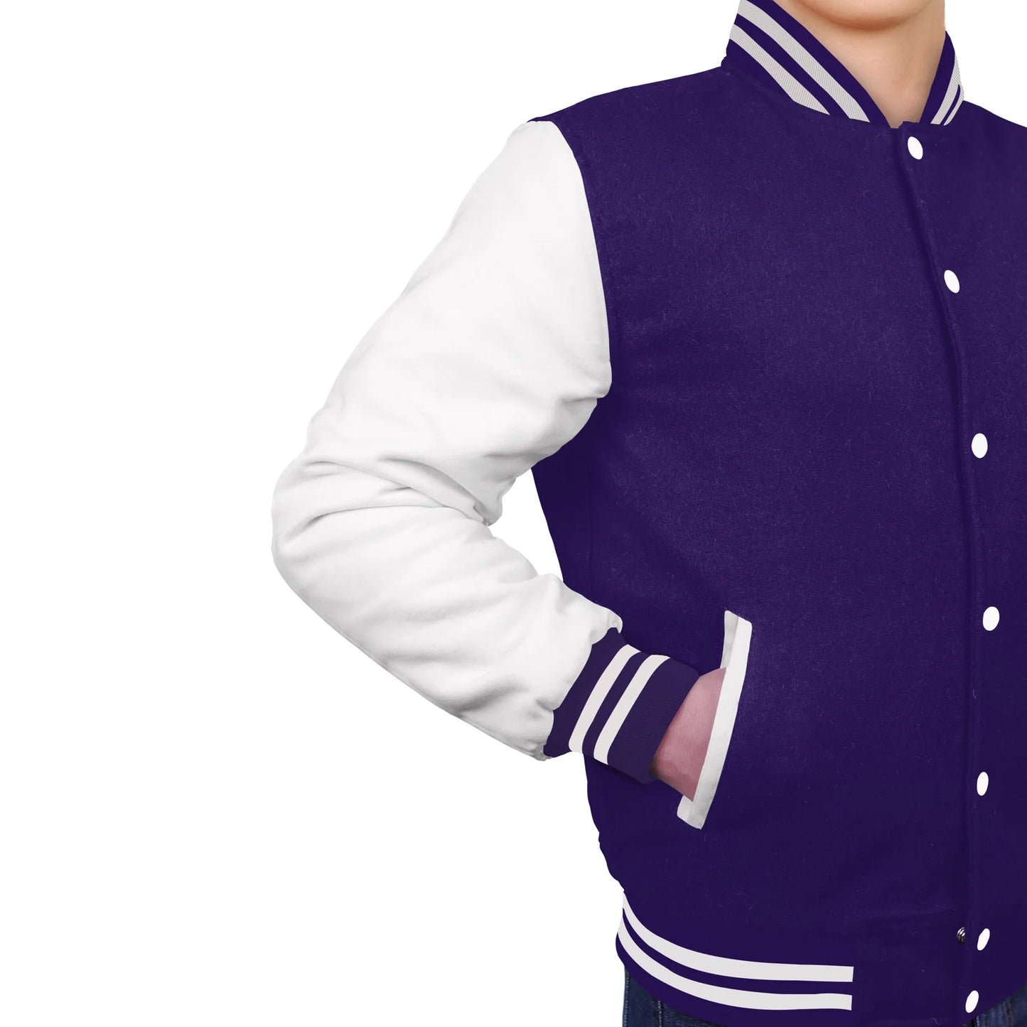 White-Wool Sleeves & Wool Body