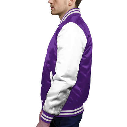 White-Satin Sleeves & Satin Body