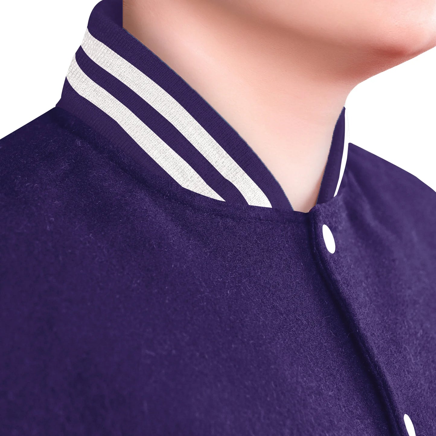 White-Wool Sleeves & Wool Body