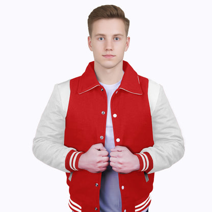 White-Wool Sleeves & Wool Body (Retro)