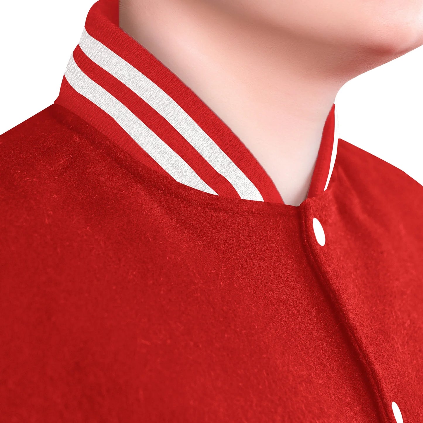 White-Wool Sleeves & Wool Body