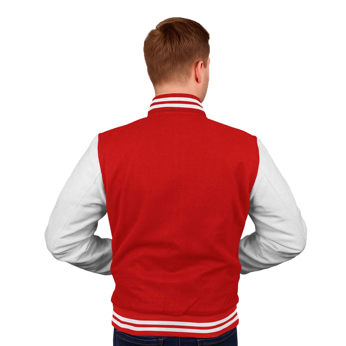 White-Wool Sleeves & Wool Body