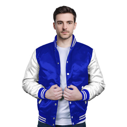 White-Satin Sleeves & Satin Body