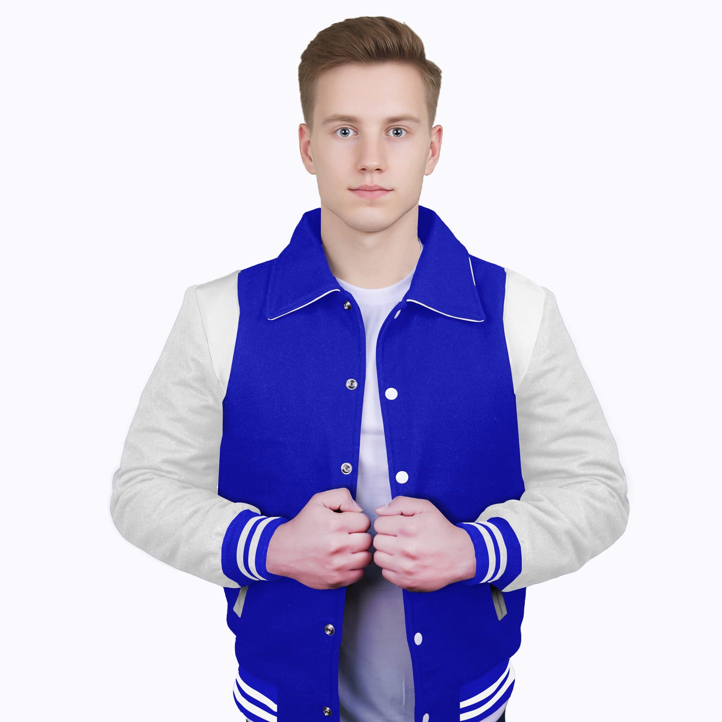 White-Wool Sleeves & Wool Body (Retro)