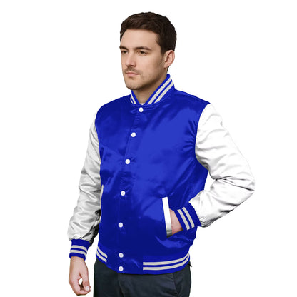 White-Satin Sleeves & Satin Body