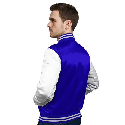 White-Satin Sleeves & Satin Body