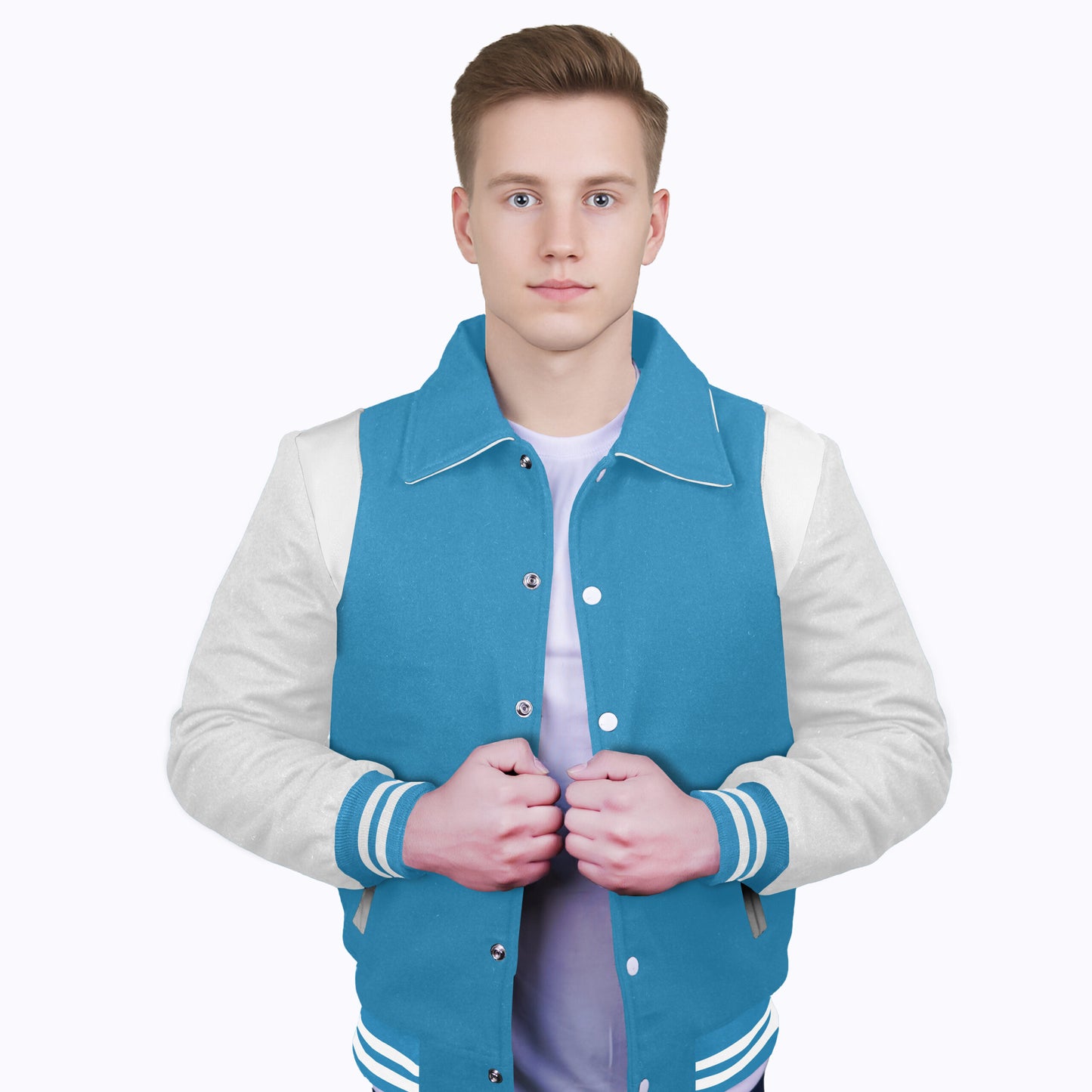 White-Wool Sleeves & Wool Body (Retro)