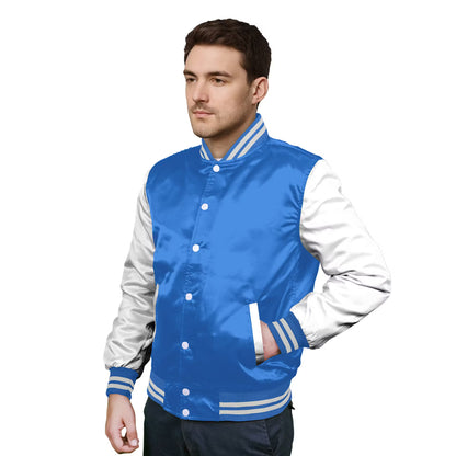 White-Satin Sleeves & Satin Body