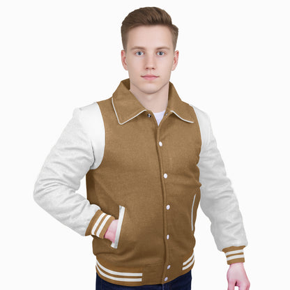 White-Wool Sleeves & Wool Body (Retro)