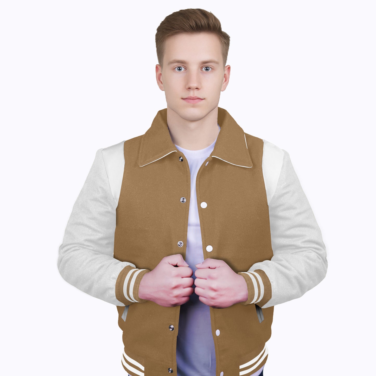 White-Wool Sleeves & Wool Body (Retro)