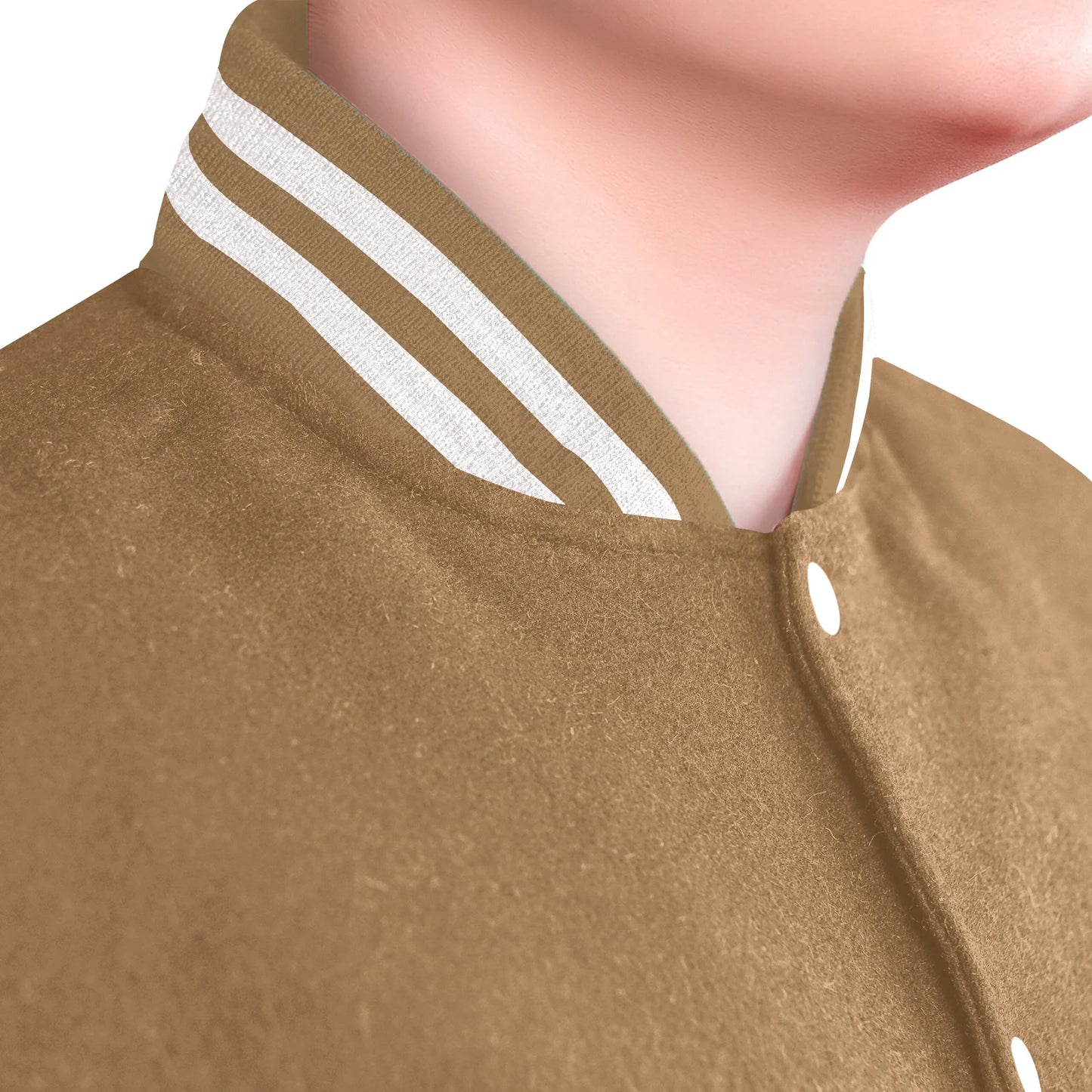 White-Wool Sleeves & Wool Body