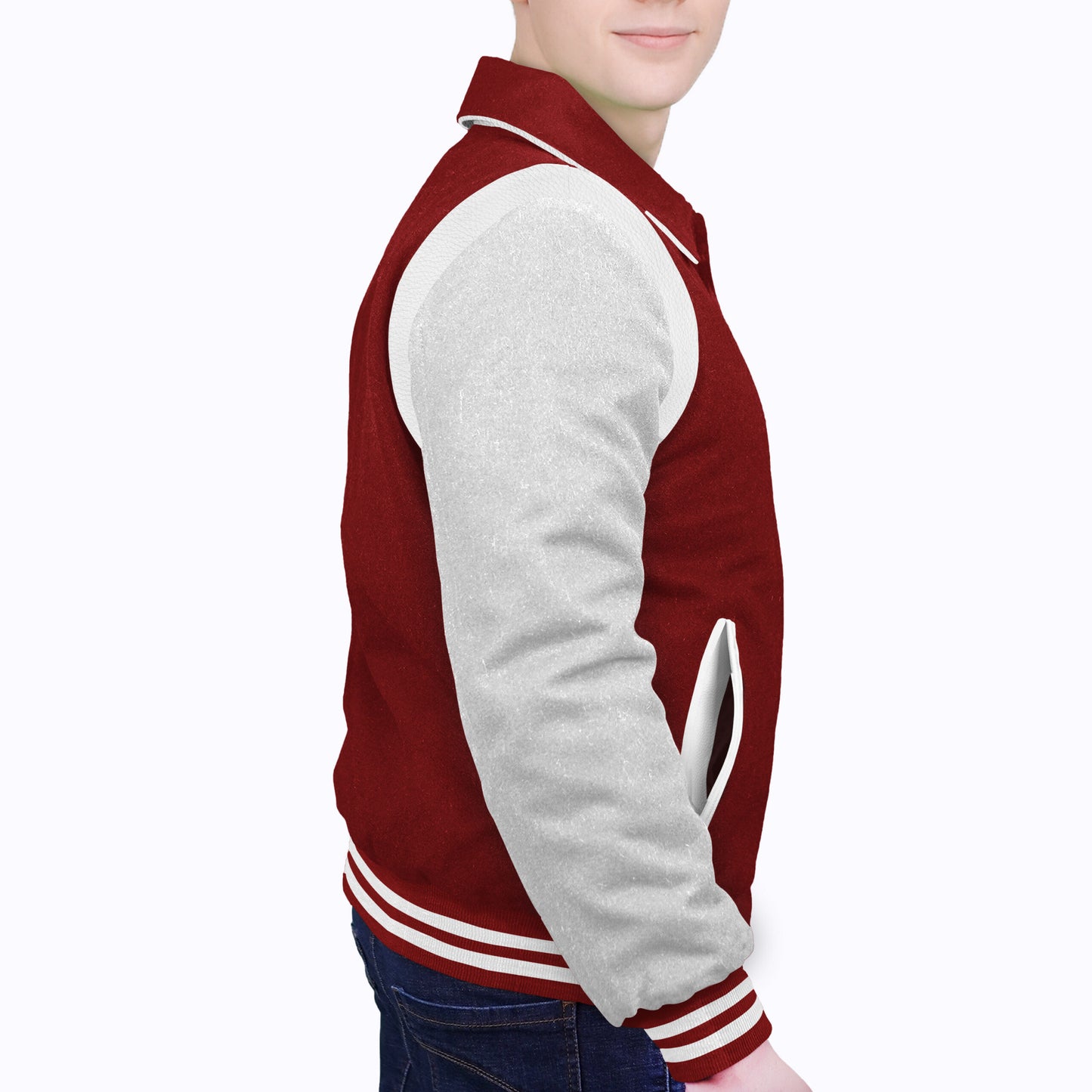 White-Wool Sleeves & Wool Body (Retro)