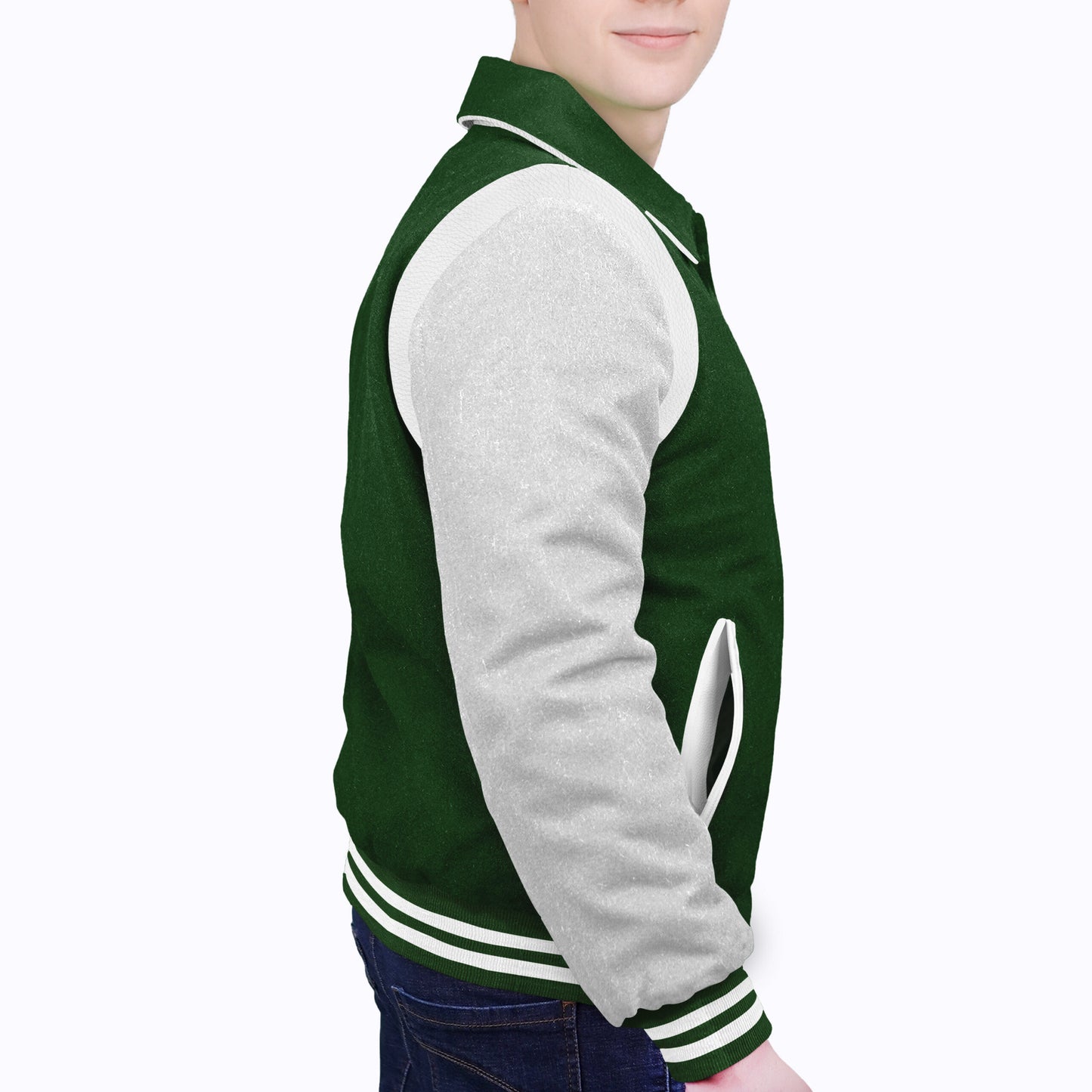 White-Wool Sleeves & Wool Body (Retro)