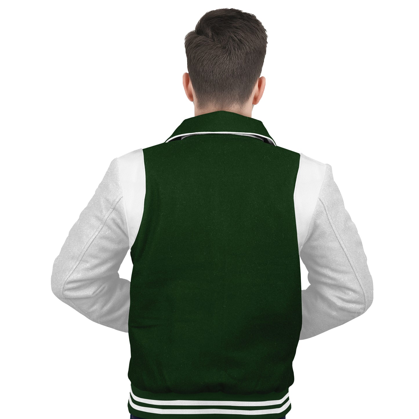 White-Wool Sleeves & Wool Body (Retro)