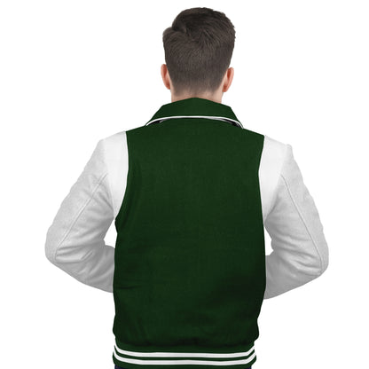 White-Wool Sleeves & Wool Body (Retro)