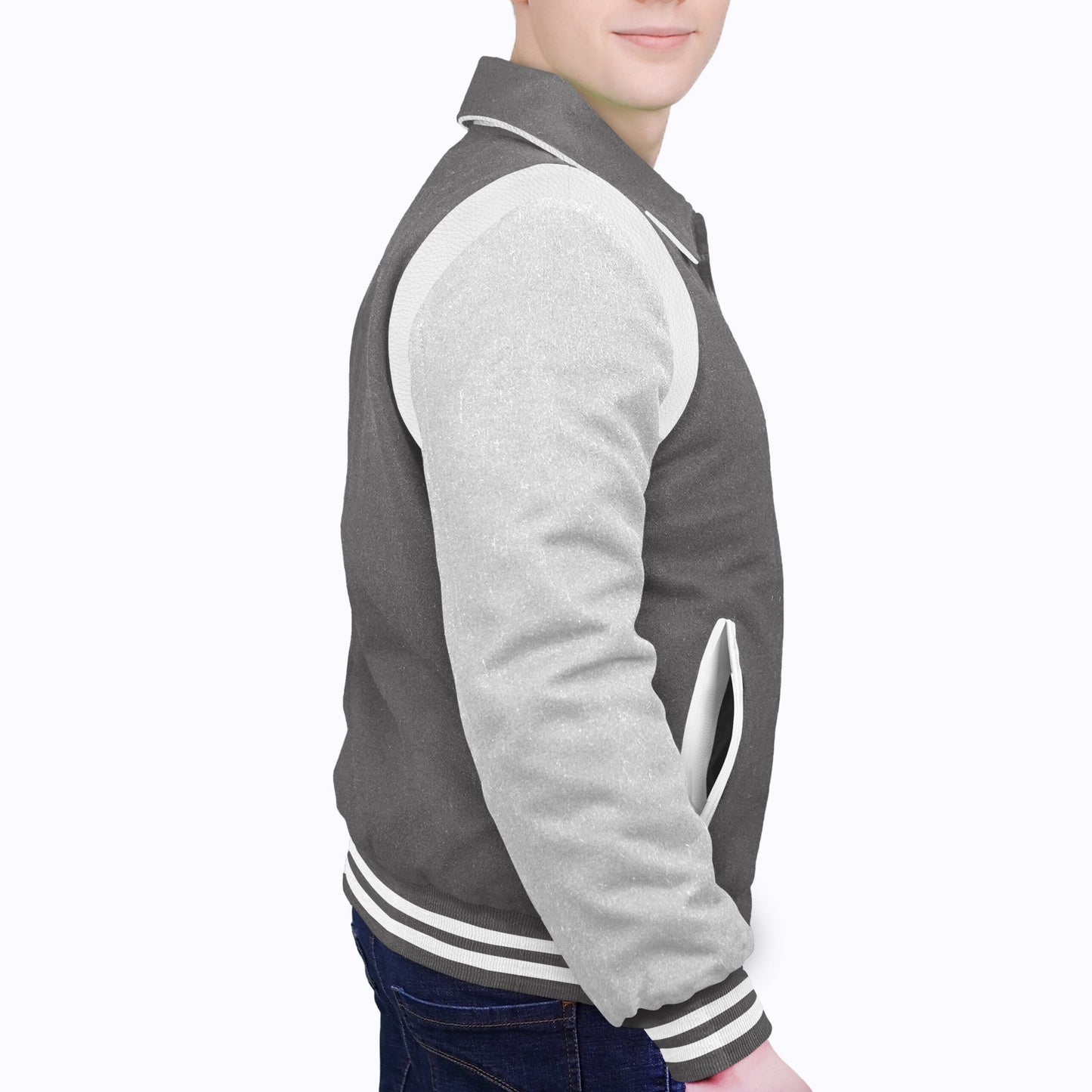 White-Wool Sleeves & Wool Body (Retro)