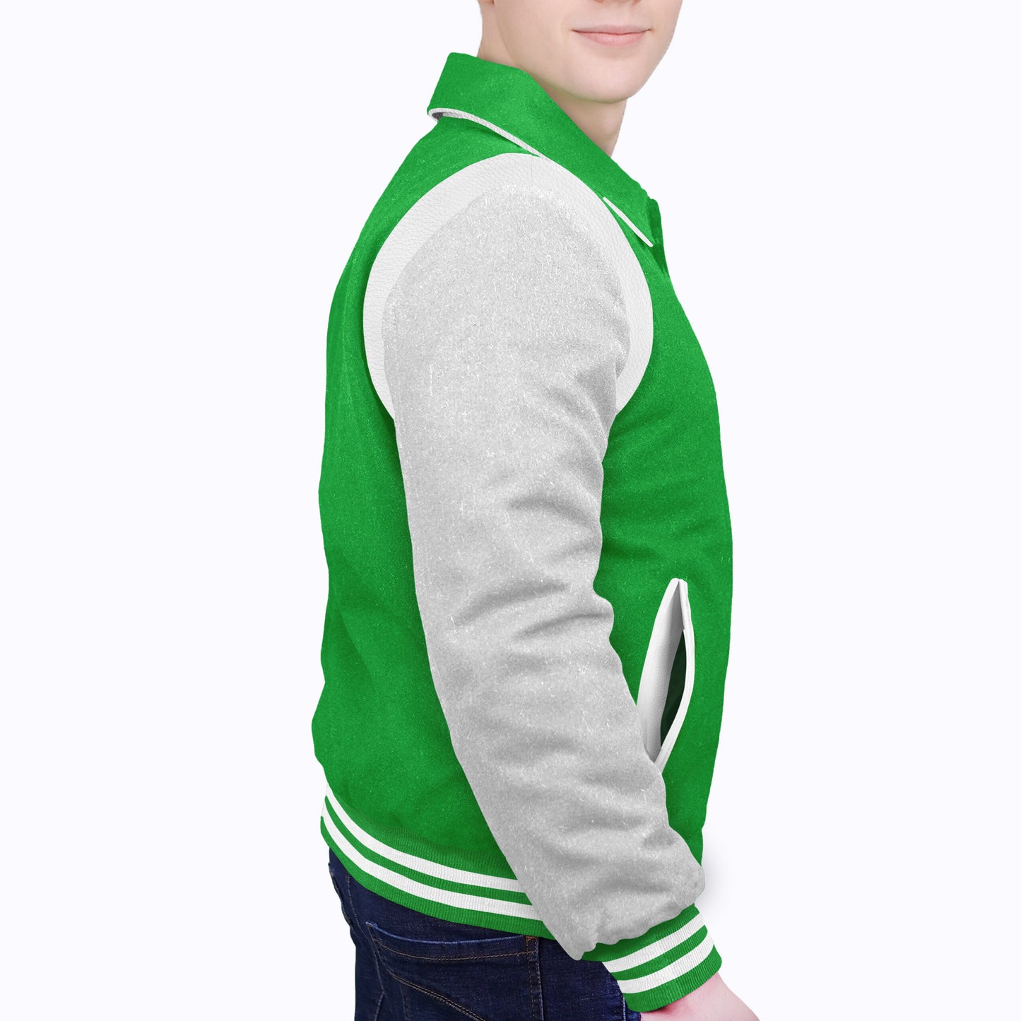 White-Wool Sleeves & Wool Body (Retro)