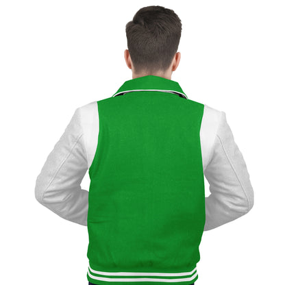 White-Wool Sleeves & Wool Body (Retro)