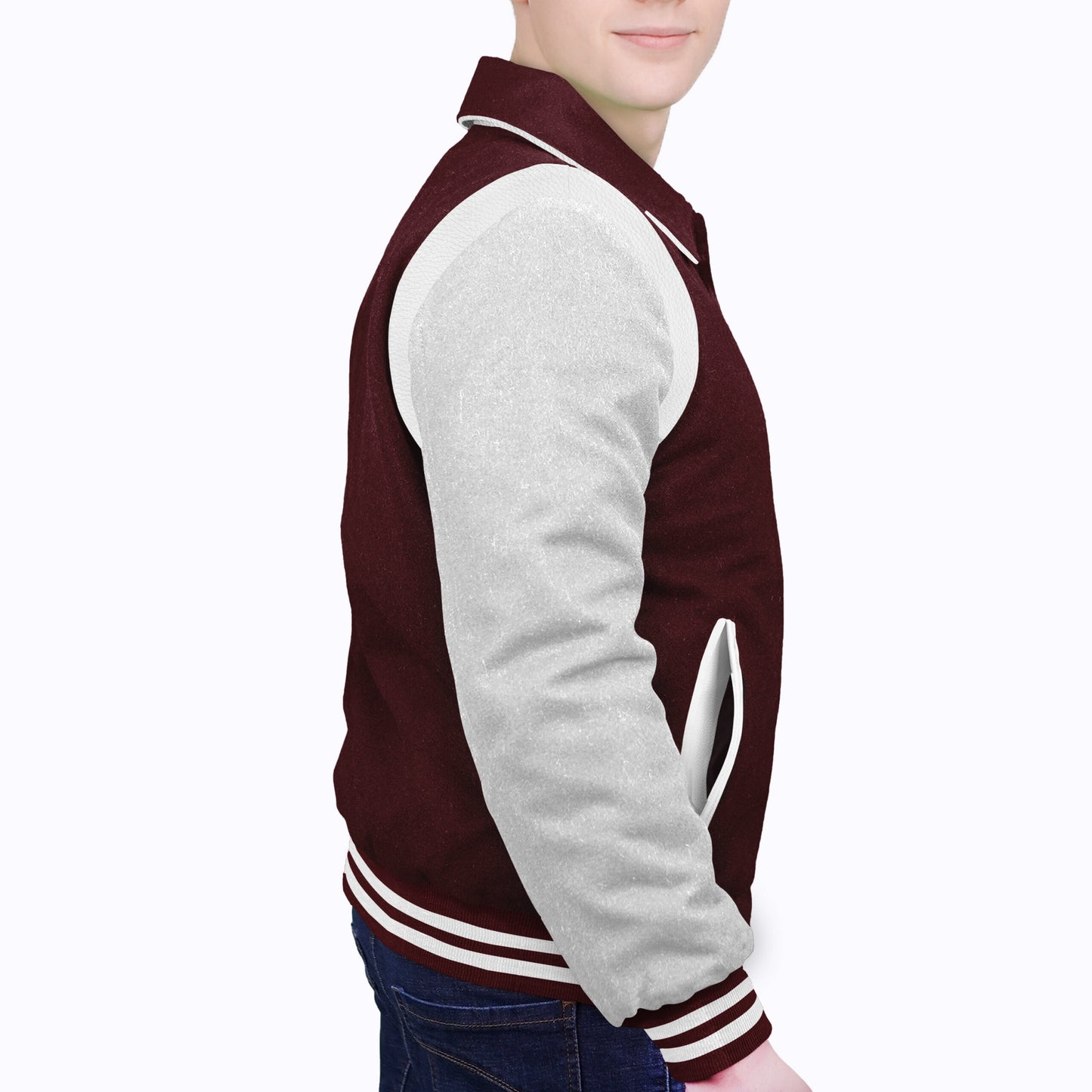 White-Wool Sleeves & Wool Body (Retro)