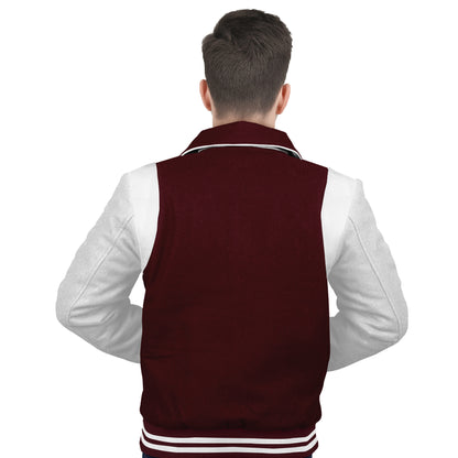 White-Wool Sleeves & Wool Body (Retro)