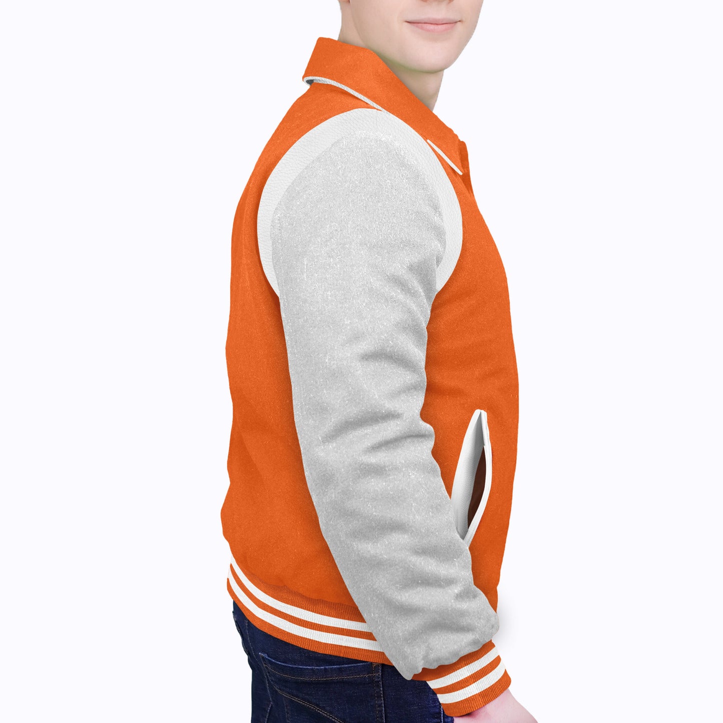 White-Wool Sleeves & Wool Body (Retro)