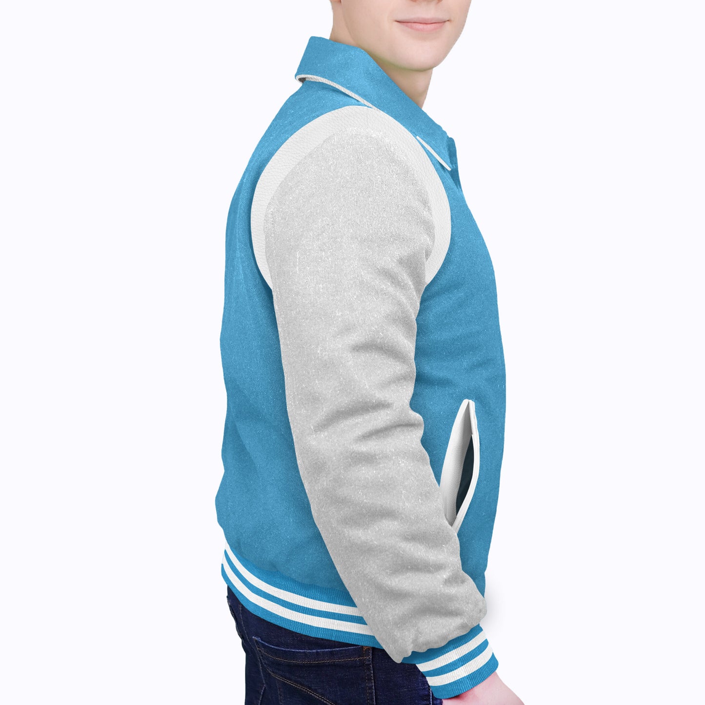 White-Wool Sleeves & Wool Body (Retro)