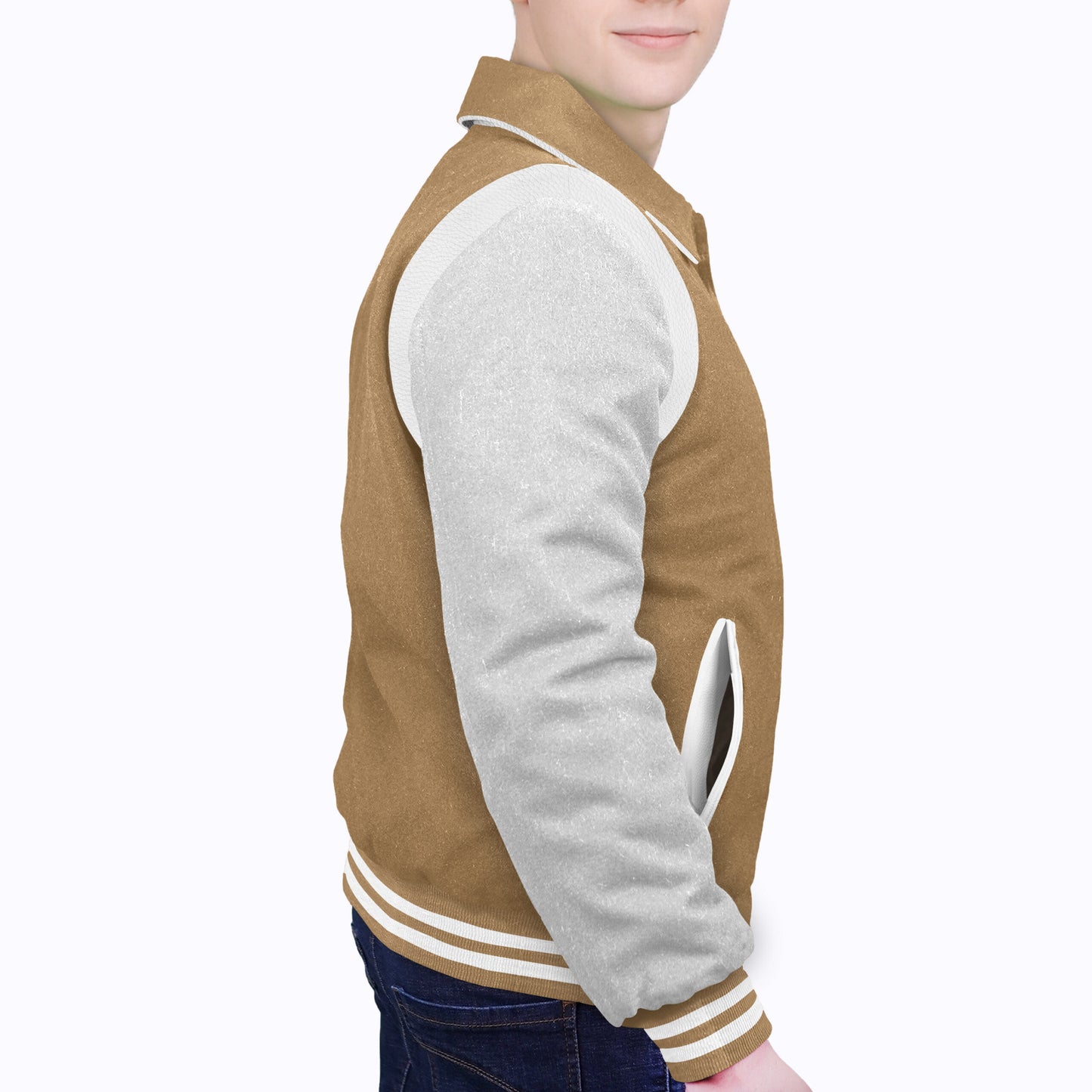 White-Wool Sleeves & Wool Body (Retro)