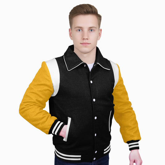 Yellow-Wool Sleeves & Wool Body (Retro)