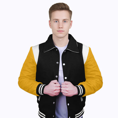 Yellow-Wool Sleeves & Wool Body (Retro)