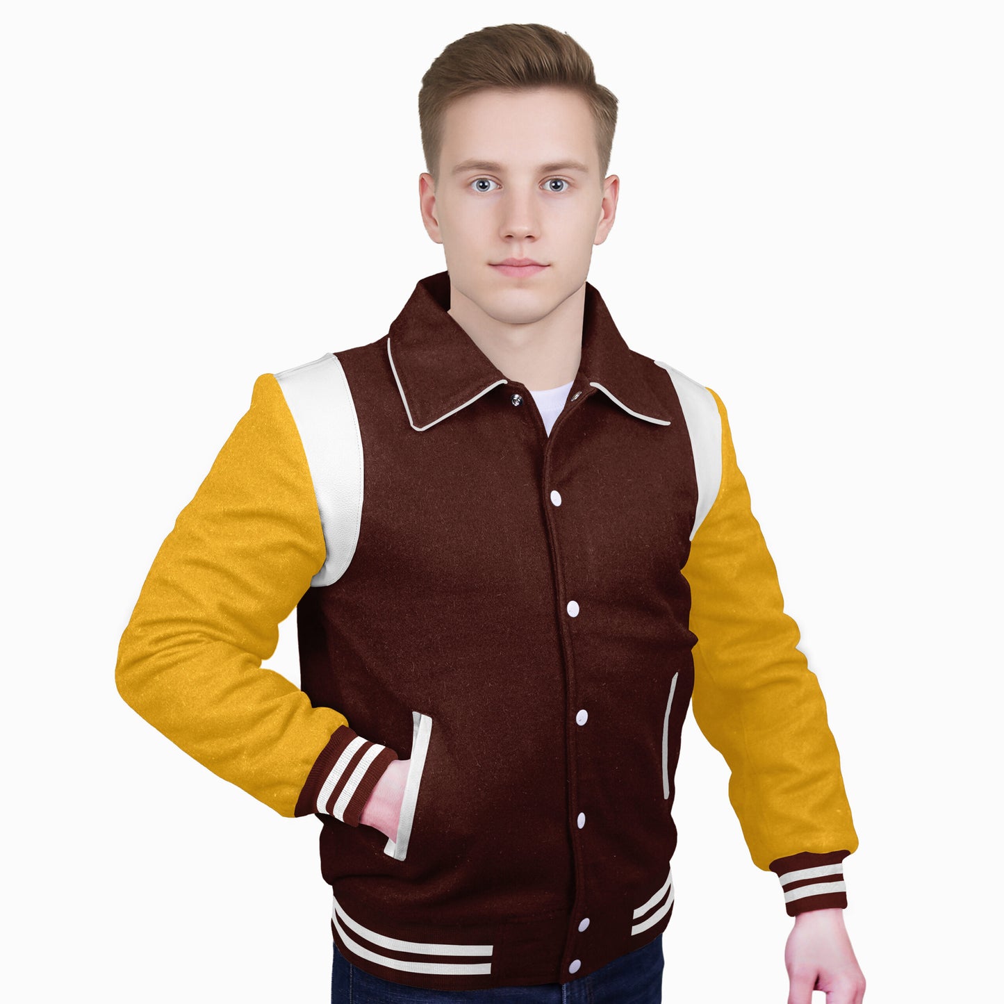 Yellow-Wool Sleeves & Wool Body (Retro)