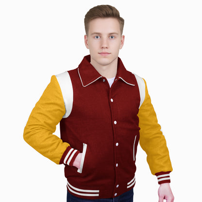 Yellow-Wool Sleeves & Wool Body (Retro)