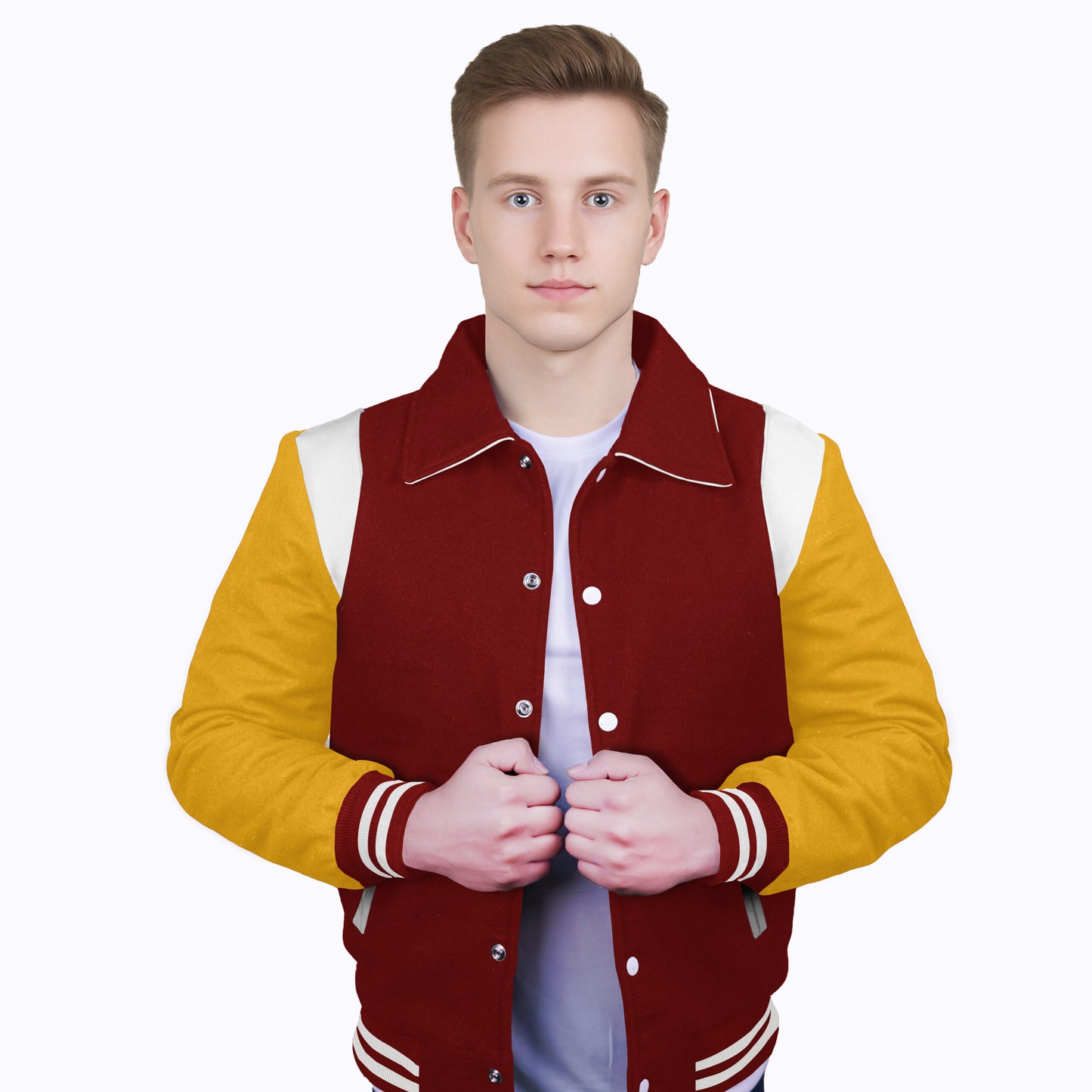 Yellow-Wool Sleeves & Wool Body (Retro)