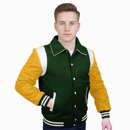 Yellow-Wool Sleeves & Wool Body (Retro)