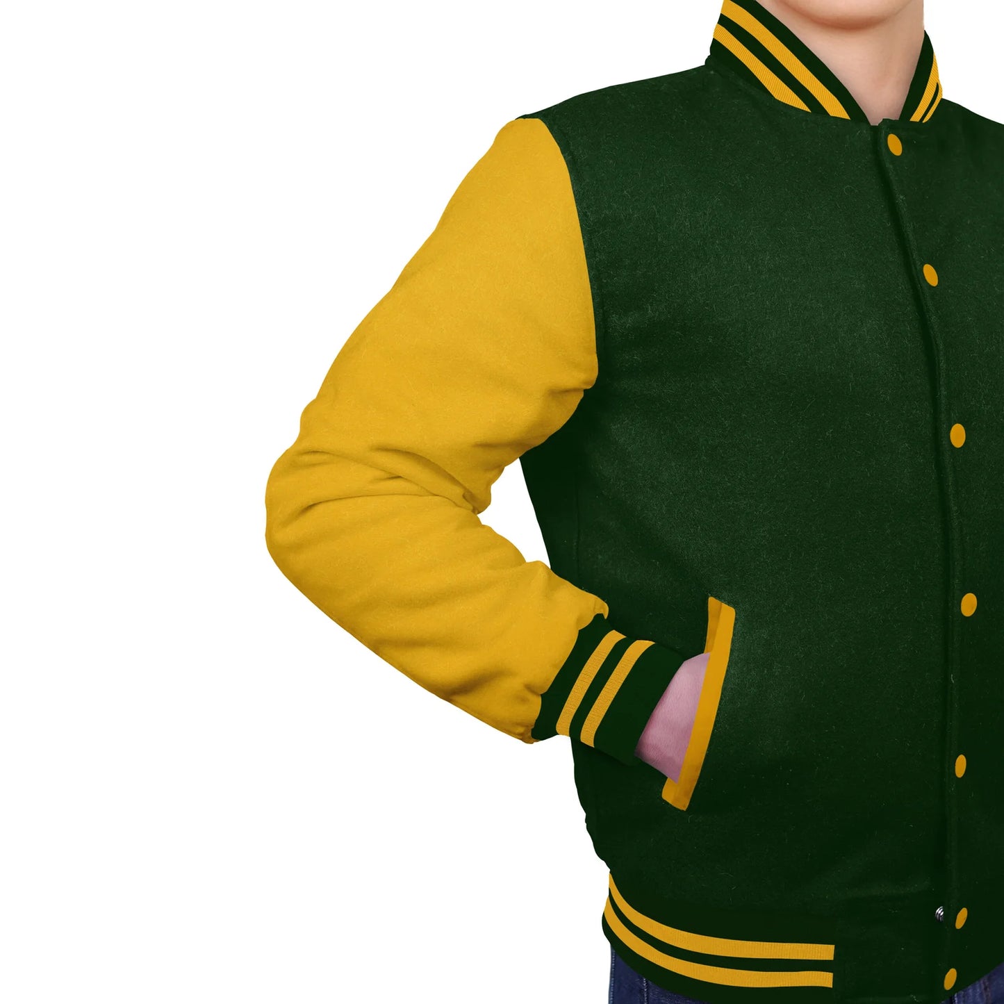 Yellow-Wool Sleeves & Wool Body