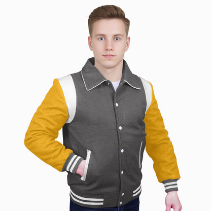 Yellow-Wool Sleeves & Wool Body (Retro)