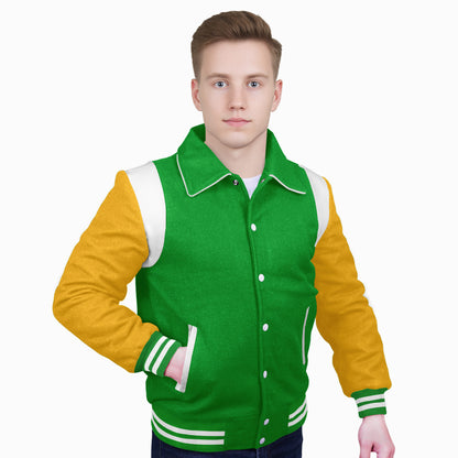 Yellow-Wool Sleeves & Wool Body (Retro)