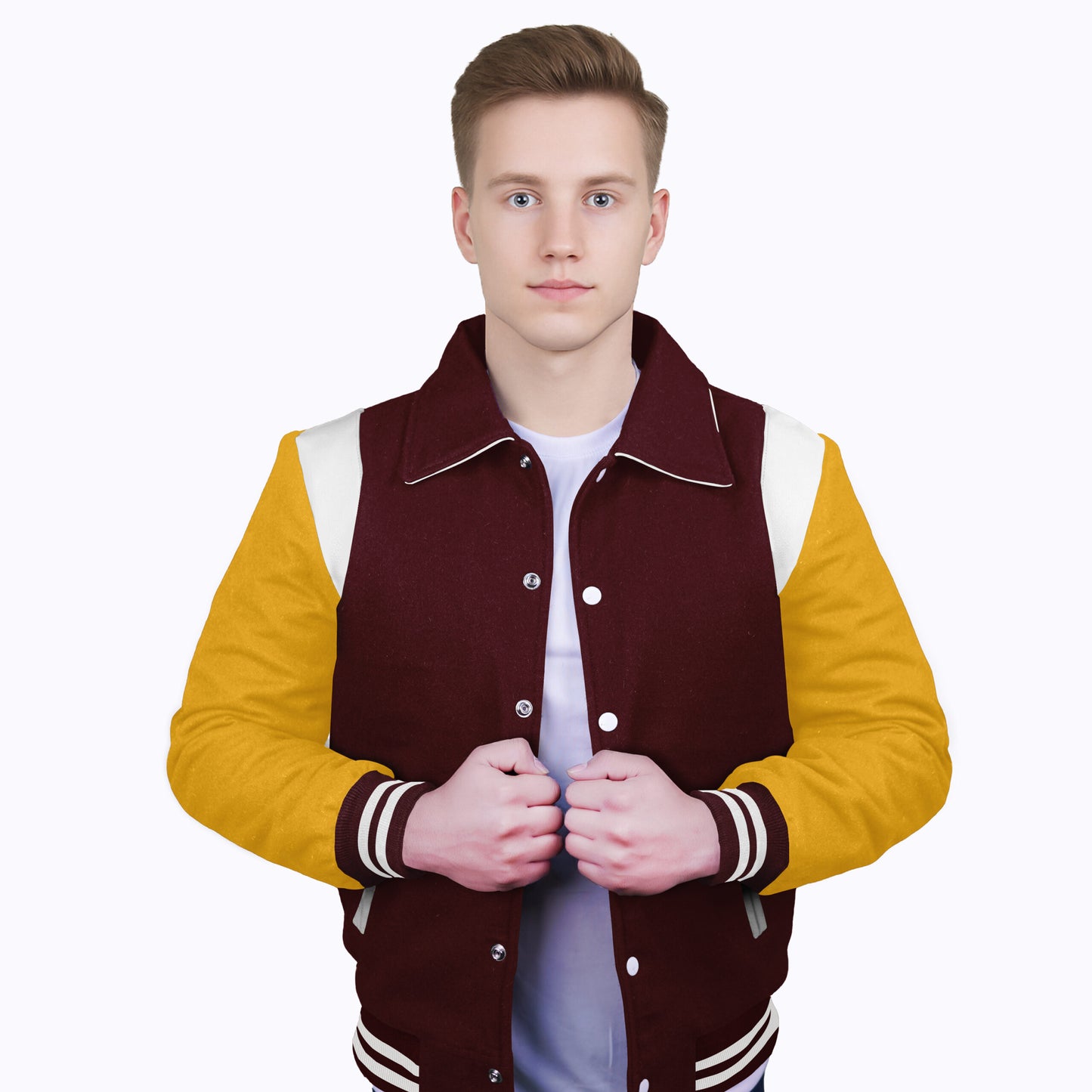 Yellow-Wool Sleeves & Wool Body (Retro)