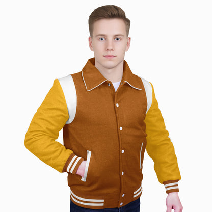 Yellow-Wool Sleeves & Wool Body (Retro)