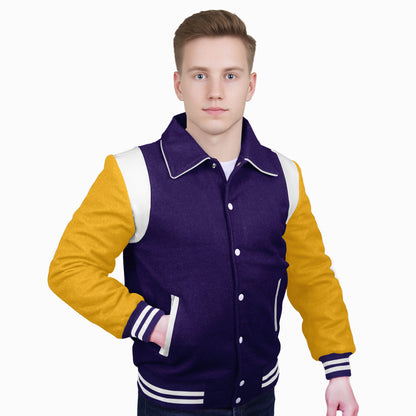 Yellow-Wool Sleeves & Wool Body (Retro)