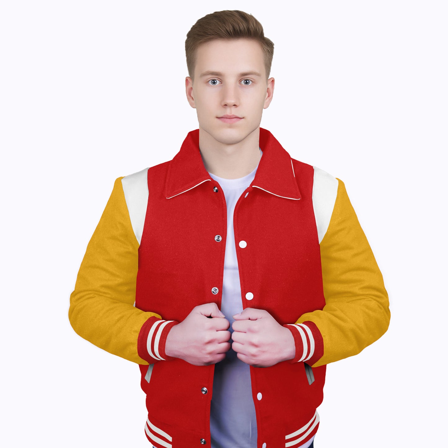 Yellow-Wool Sleeves & Wool Body (Retro)