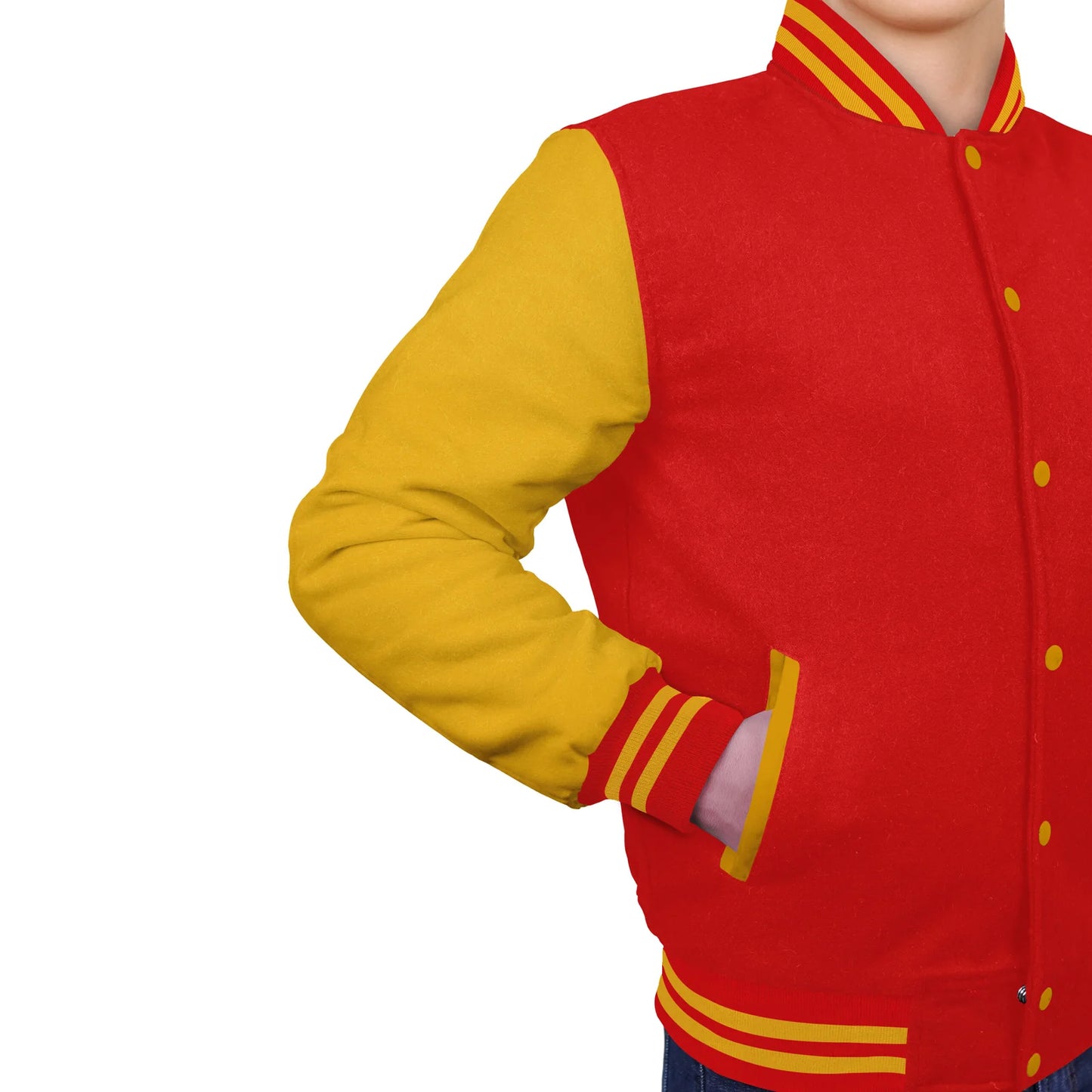 Yellow-Wool Sleeves & Wool Body